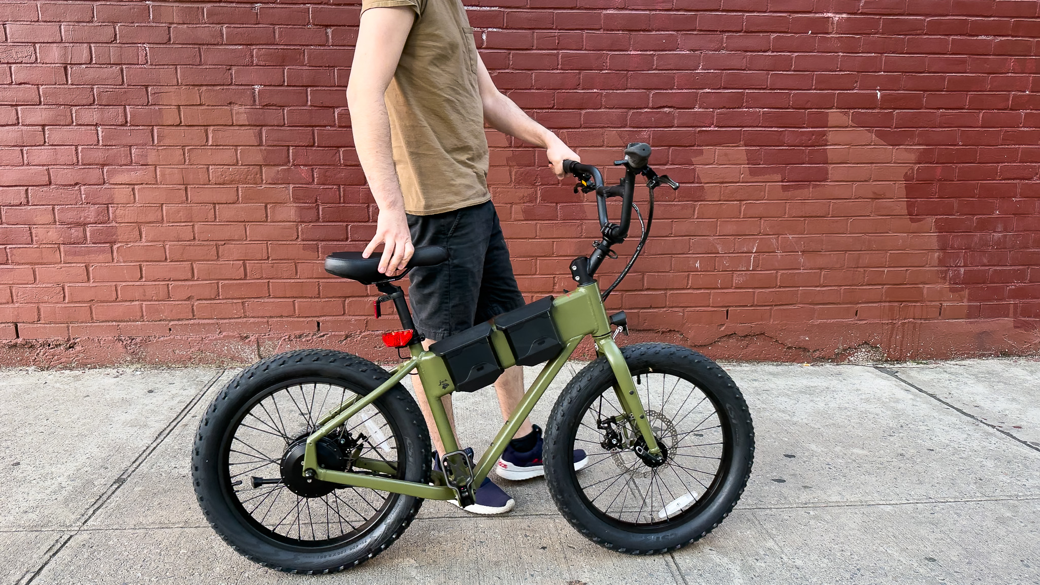 JackRabbit XG Pro on sidewalk.