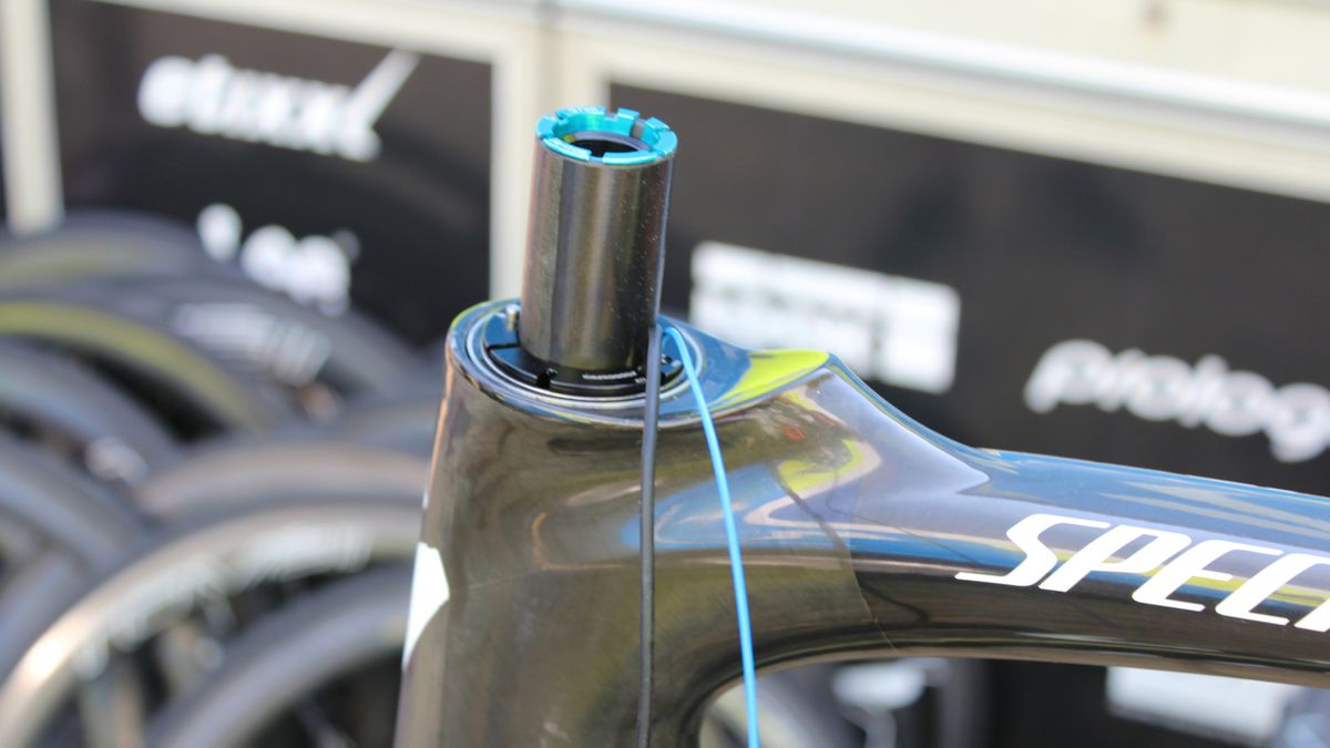 A few Specialized Venge ViAS aero bikes are being built for the first time at the Tour de France