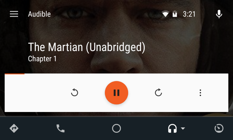 Audible on Android Auto