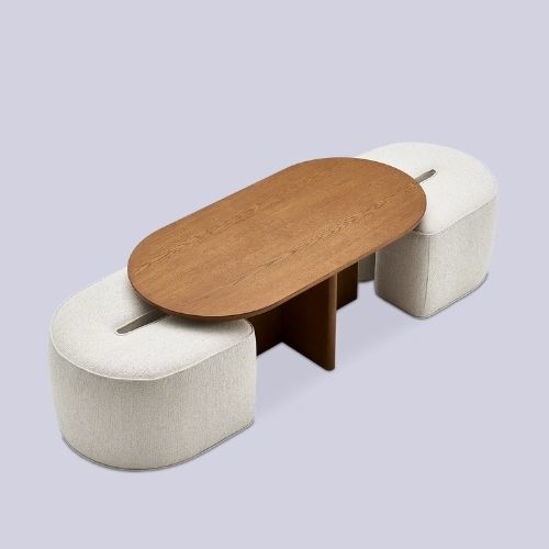 Castlery, Hugg Rectangular Nest of Coffee Table