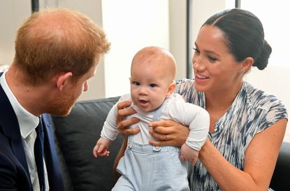 Prince Harry, Meghan Markle and son Archie