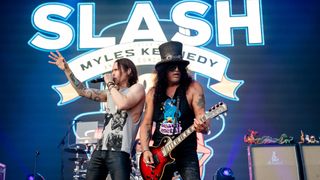 Myles Kennedy and Slash