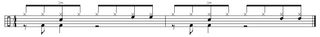 Example 4a: Melodic tom parts
