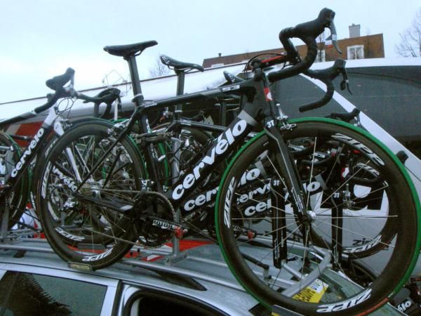 Thor Hushovd's spare Cervelo S3