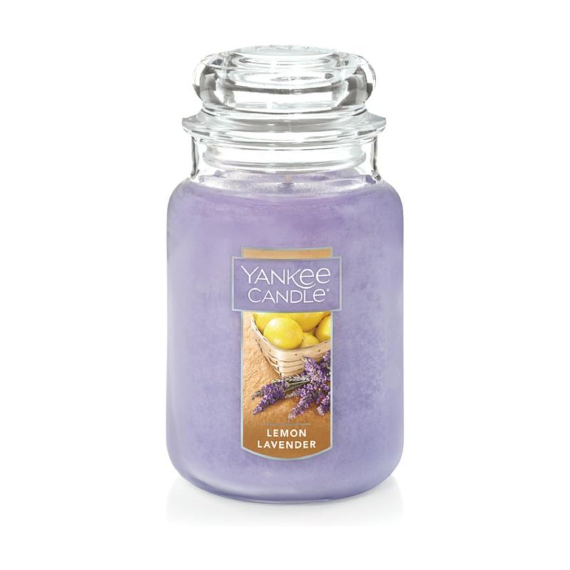Yankee Candle Lemon Lavender is one of the best candles on Amazon for its lavender scent.