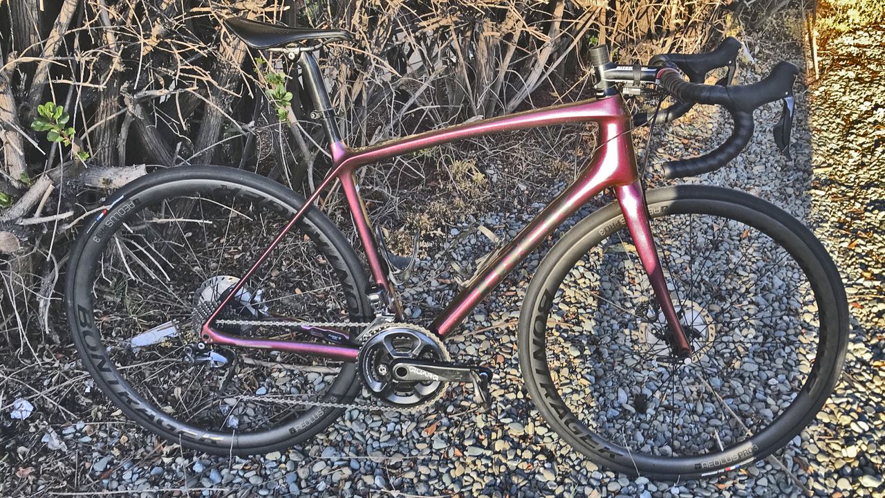 Sandy Floren's Trek Emonda bike