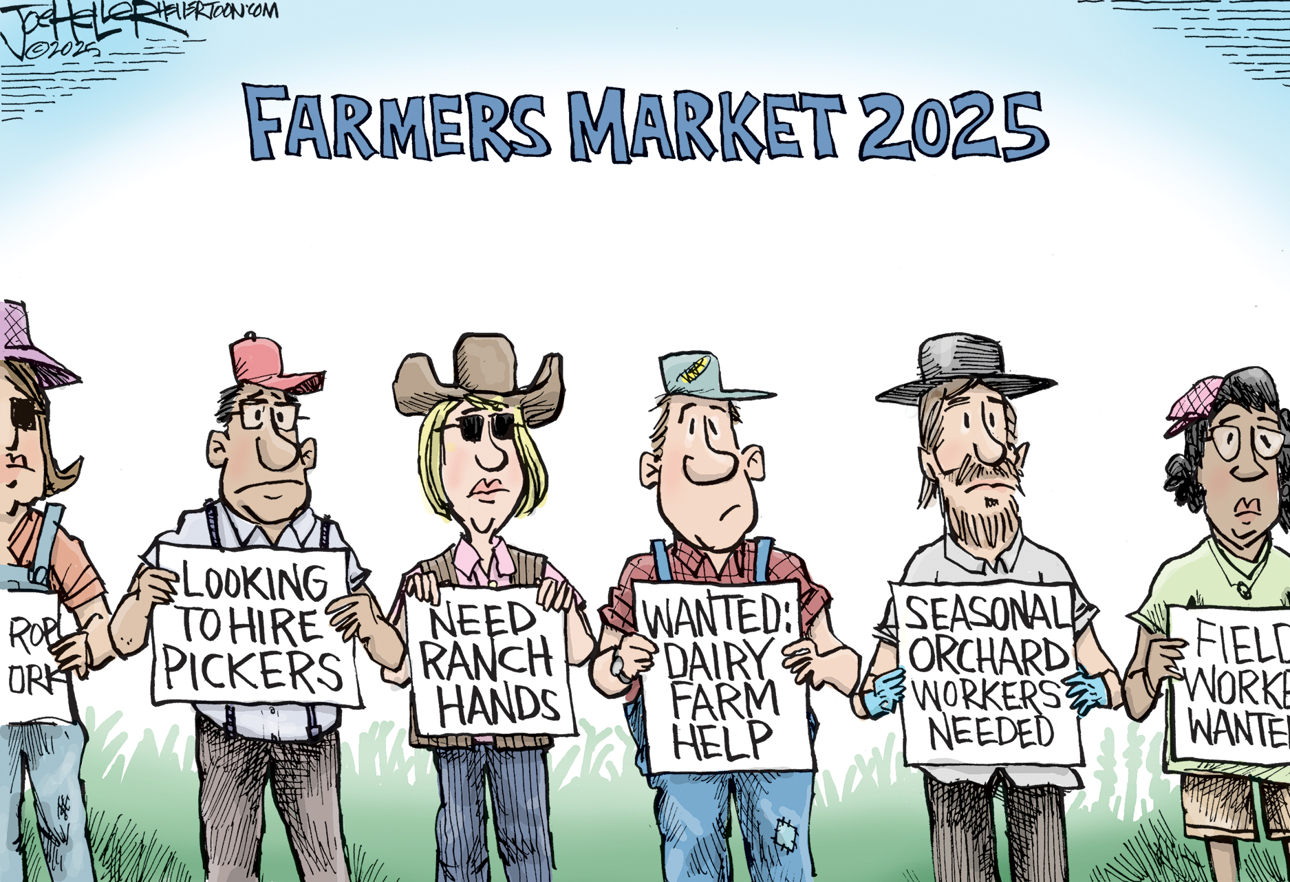 Political cartoon