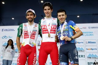 Giro dell'Appennino: Ludovico Crescioli fastest in three-way sprint to claim victory