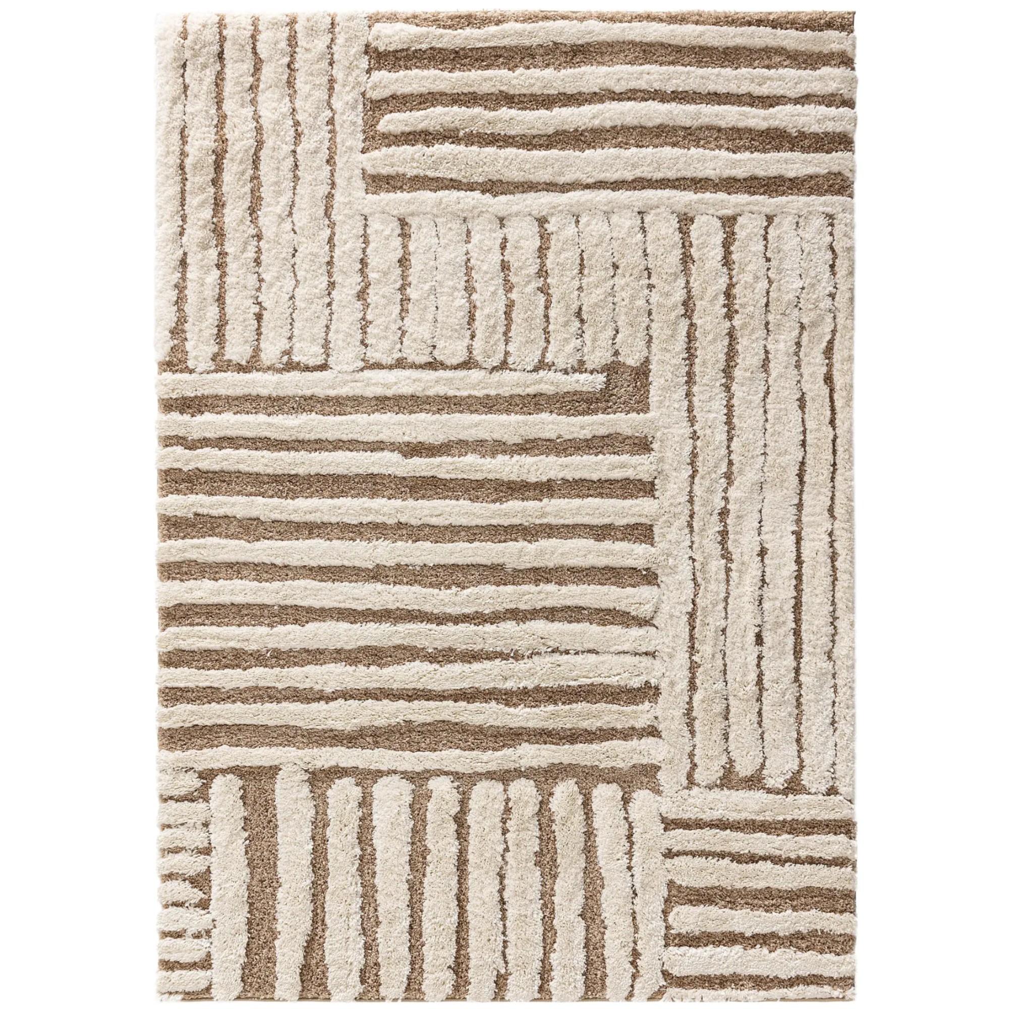 Benuta Pop Shaggy rug Tibo Cream Beige