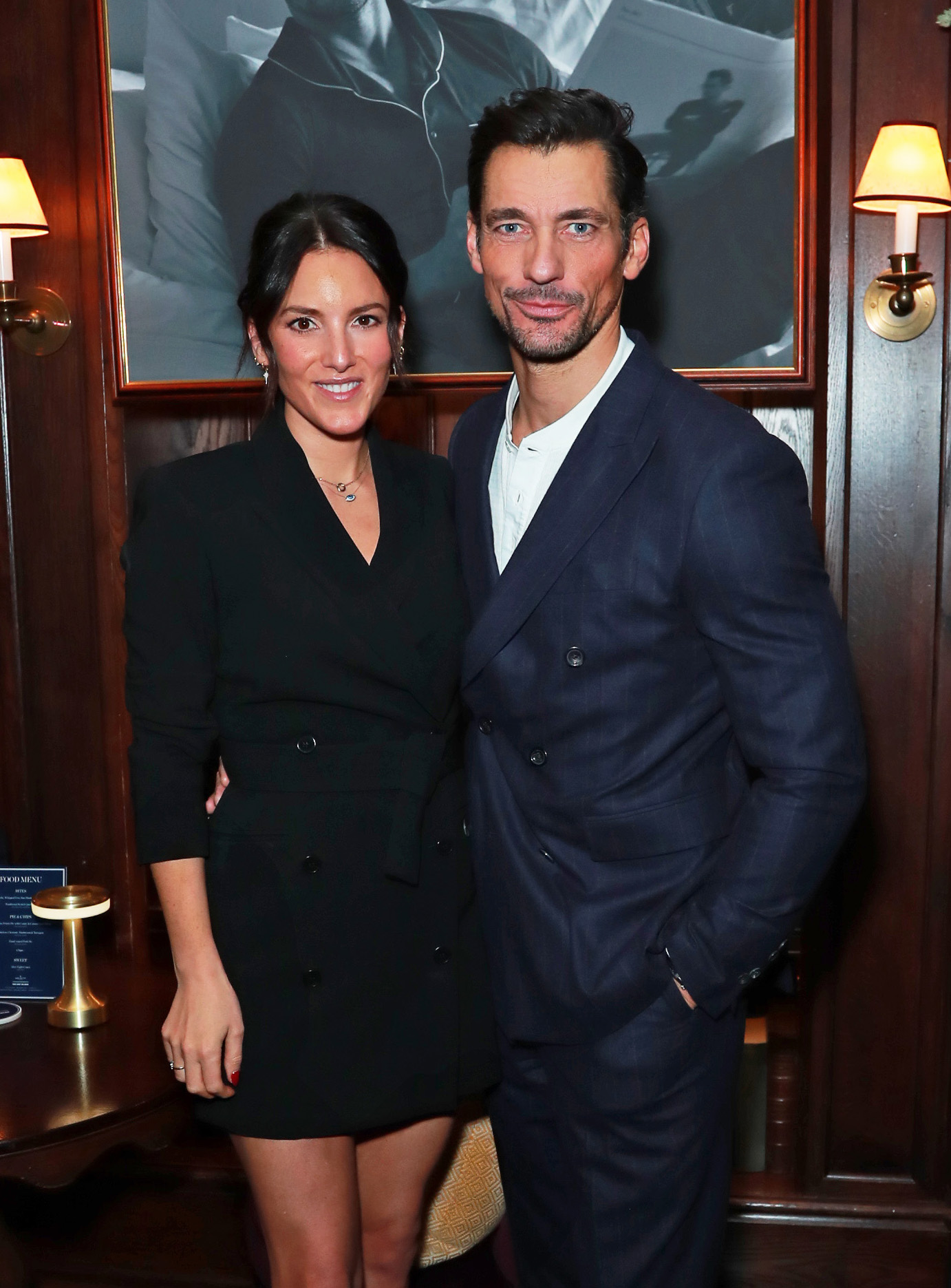 David Gandy and Stephanie Mendoros