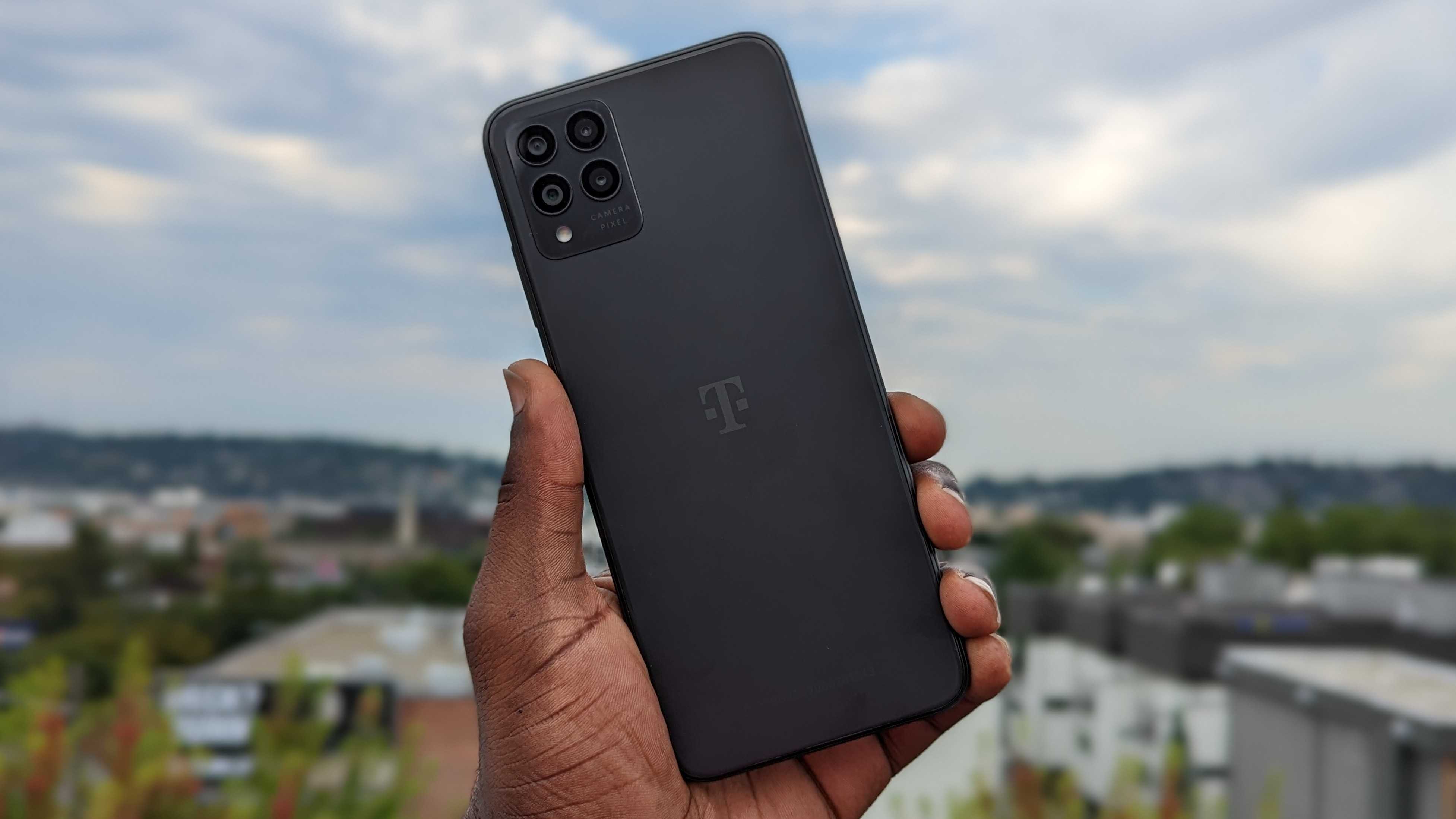 T-Mobile Revvl 6 Pro in hand