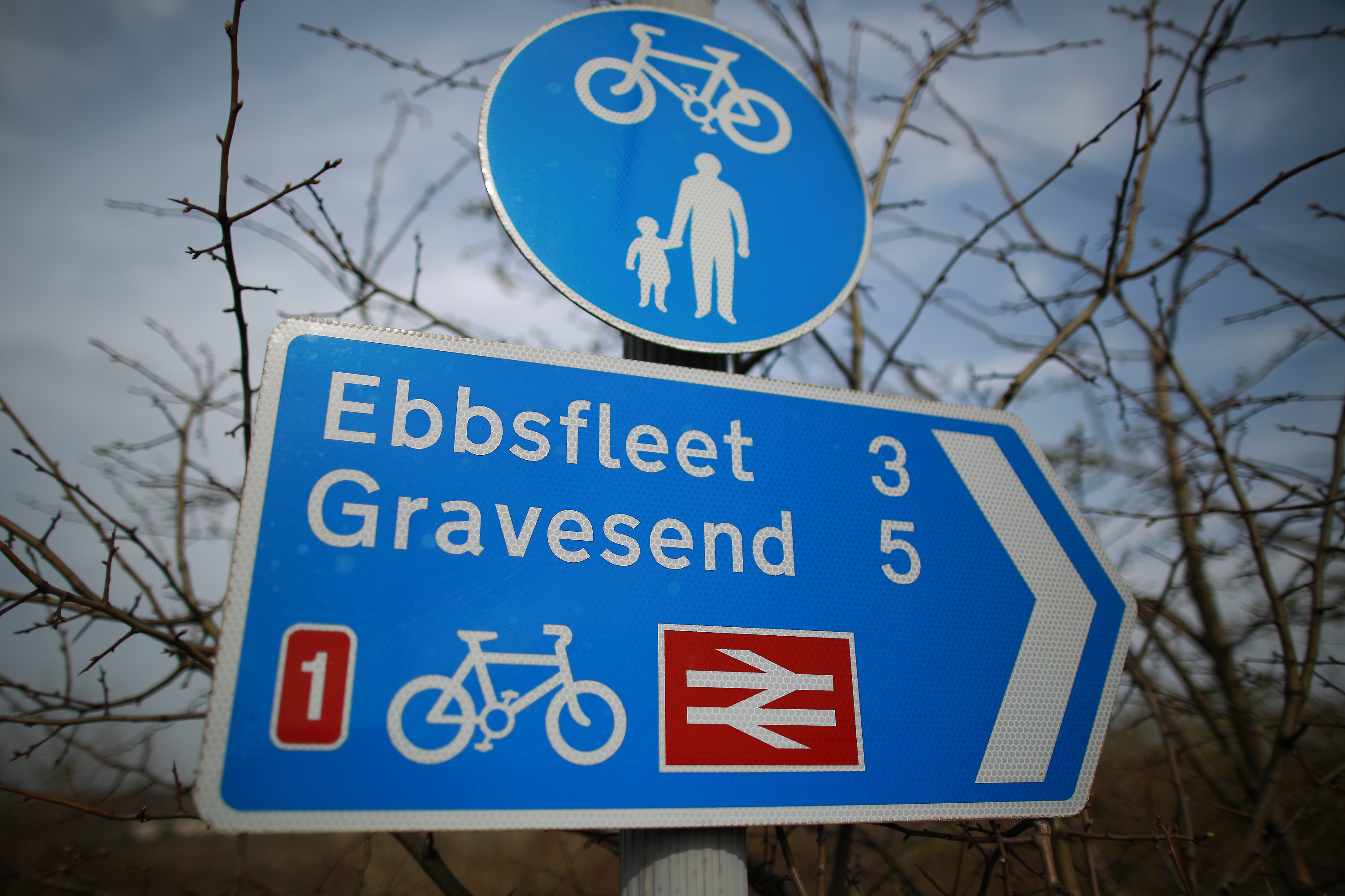 on March 20, 2014 in Ebbsfleet, England. Up to 15,000 homes could be built in what the government is calling a &#039;Garden City&#039; development in this area of county Kent east of London.
