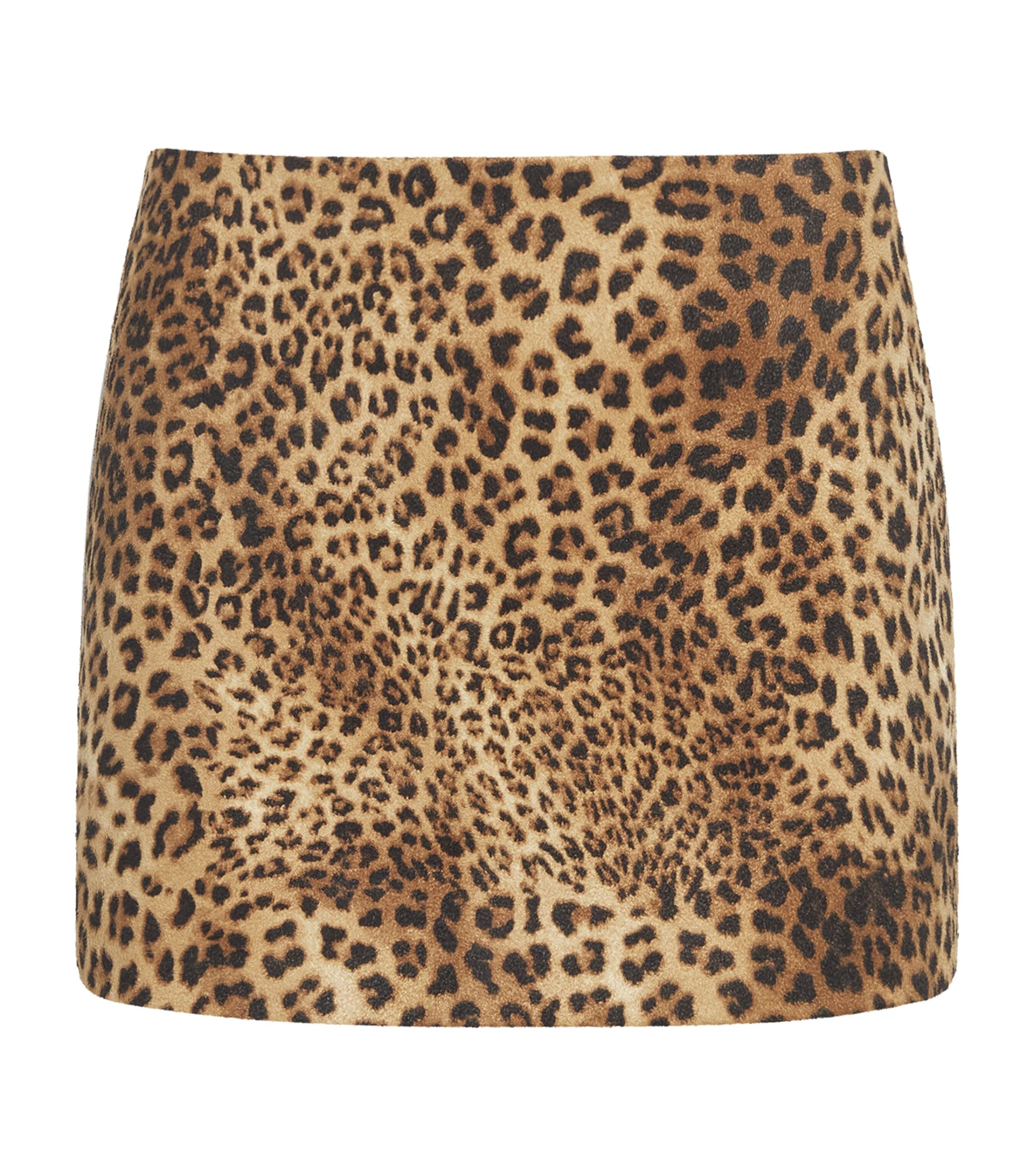 Source Unknown Leopard Print Anouk Mini Skirt