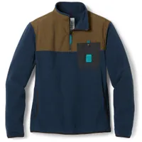 Topo Design Quarter-Zip Fleece