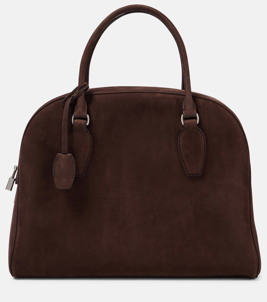 India 12.00 Suede Tote Bag