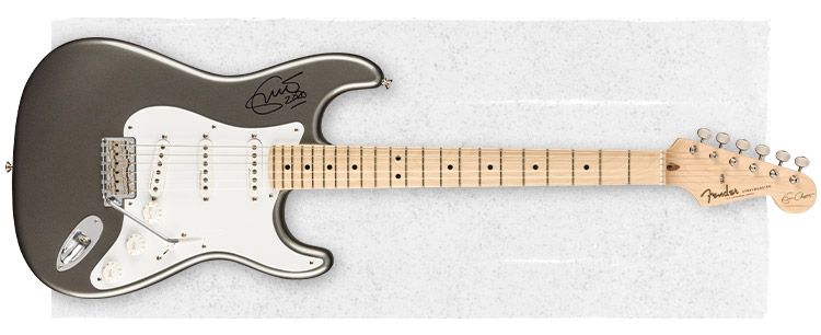 Eric Clapton Strat in Pewter