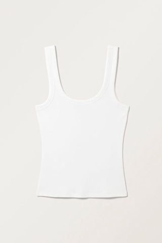 Rib Fitted Tank Top