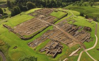 The trove of Roman letters was found at the site of Vindolanda, which was once a Roman fort that stood just south of Hadrian's Wall in what is now Northumberland, England.