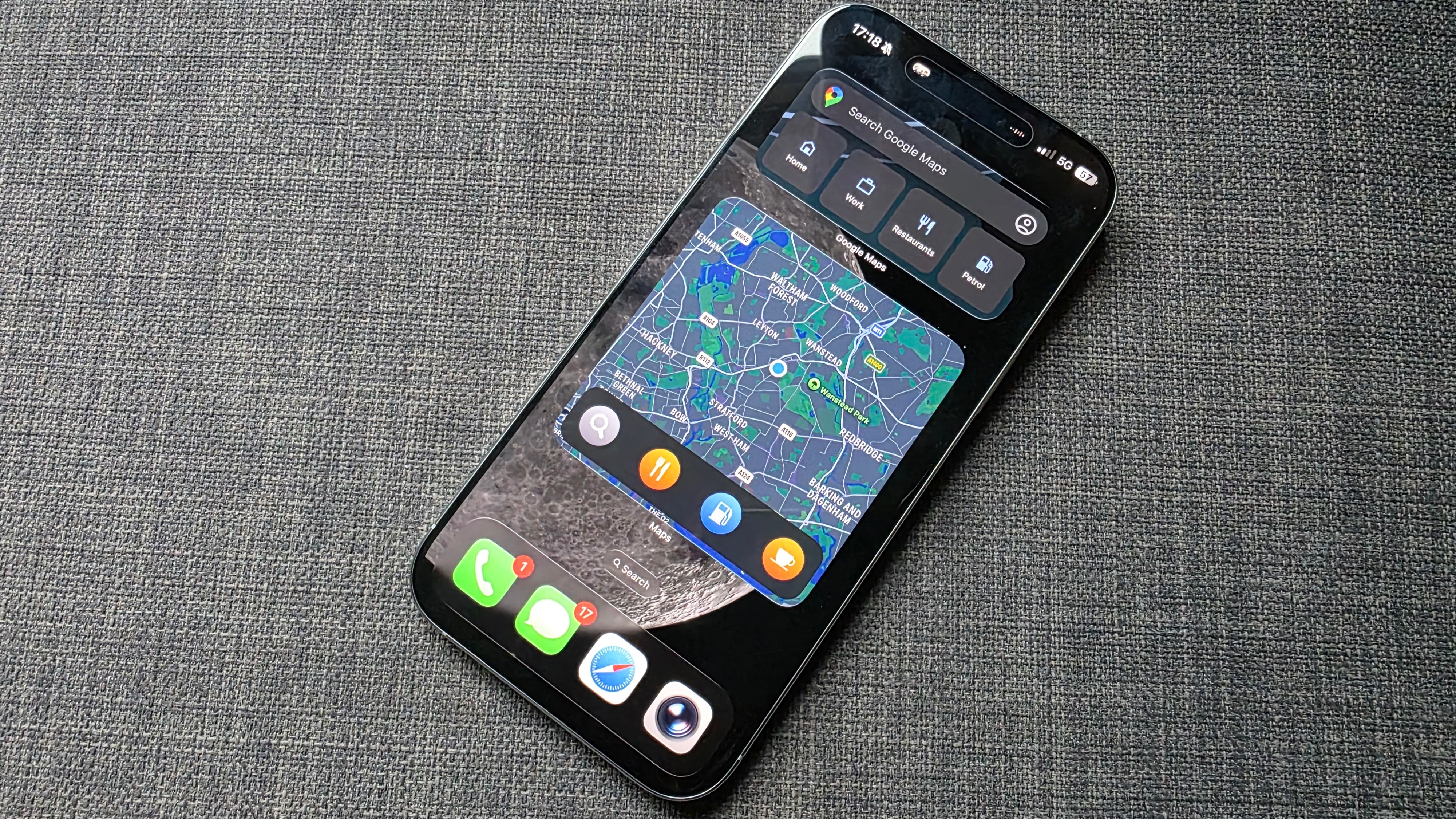 an image of Apple Maps on iOS 26