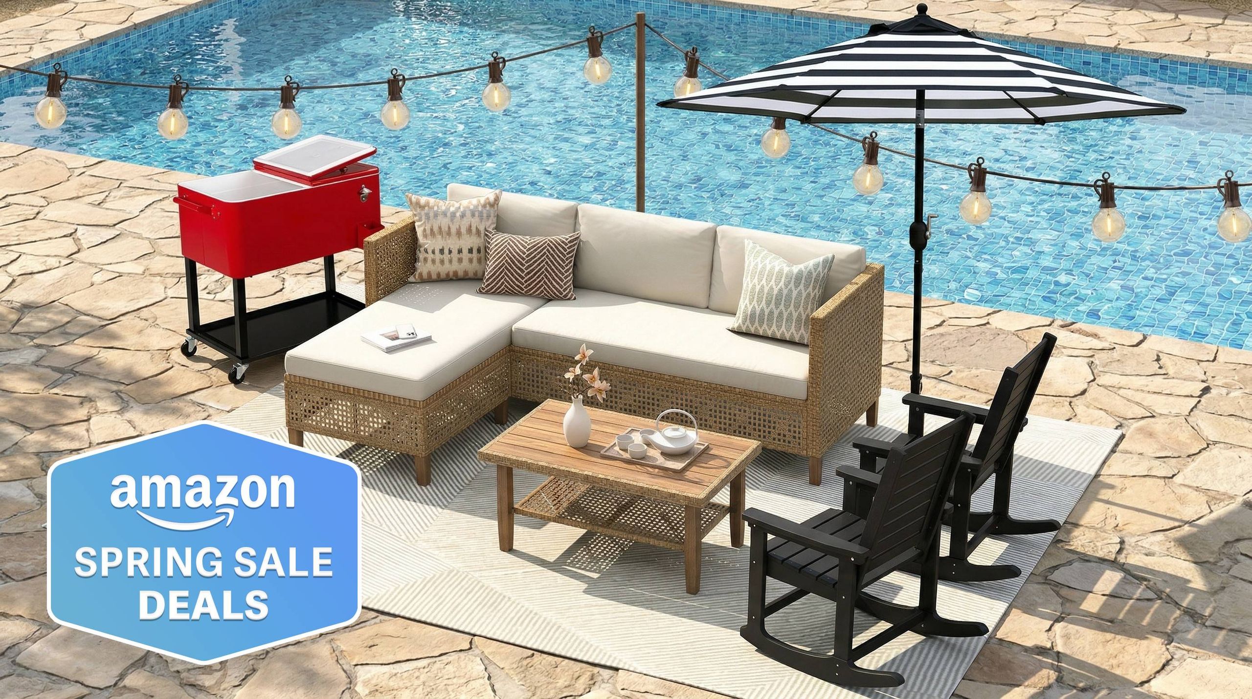 Amazon's spring sale knocks up to 50% off patio furniture and gardening essentials — 13 deals I'd buy for my backyard