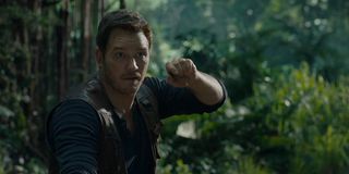 Chris Pratt as Owen Grady in Jurassic World: Fallen Kingdom