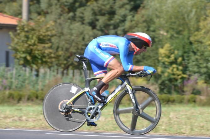 Jan Barta (Czech Republic) placed 11th in the 2013 time trial Worlds