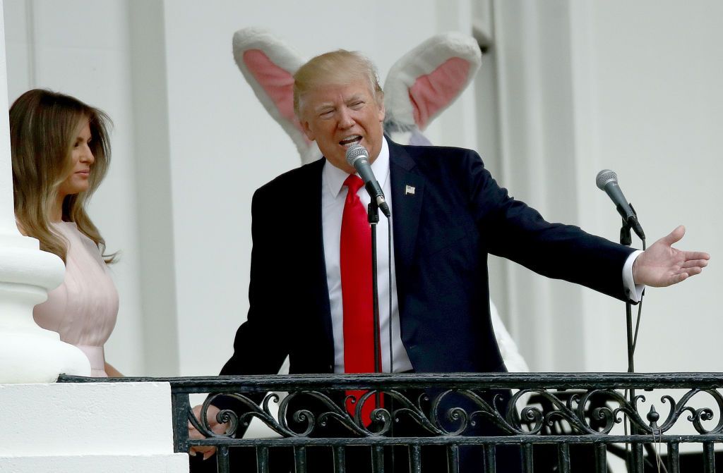 President Trump Easter Egg Roll. 