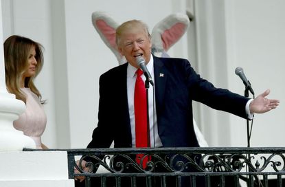 President Trump Easter Egg Roll. 