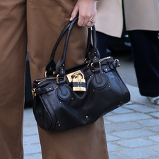 Black Chloé Paddington Bag in hand
