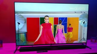 Einer von TCL's neuen 8K TVs. Image Credit: Future