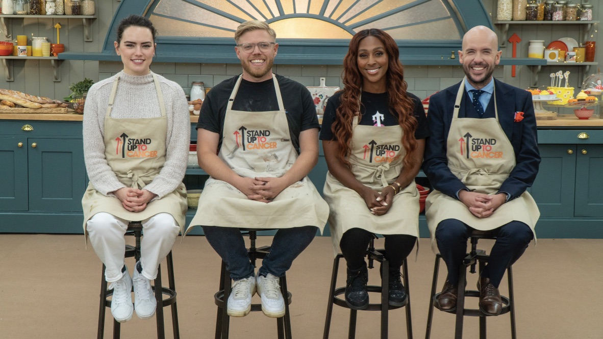 watch bake off stand up to cancer