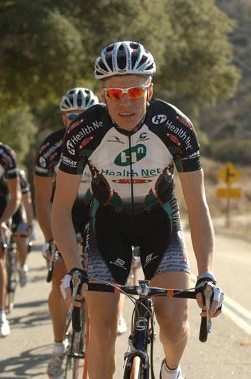Jeff Louder led the Tour of Utah until the final day where competitors attacks forced then teammate Scot Moninger to take over and win the race for Health Net/Maxxis.