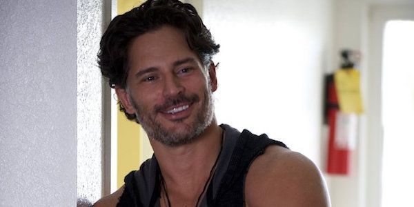 Joe Manganiello smiling in Magic Mike XXL