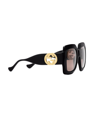 Gucci Eyewear Square-Frame Tinted Sunglasses