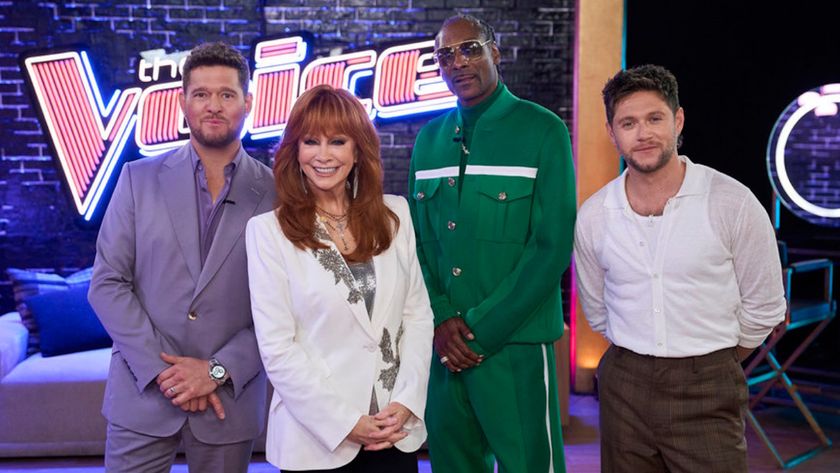 The Voice Season 28 coaches Michael Buble, Reba McEntire, Snoop Dogg and Niall Horan.