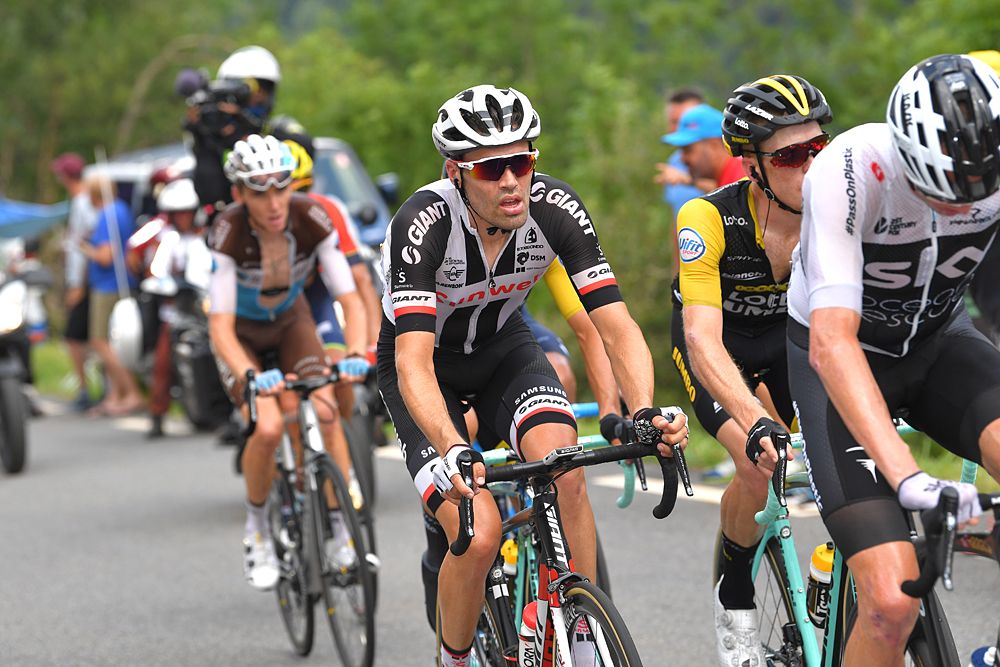 Tom Dumoulin (Sunweb) stage 17 at the Tour de France