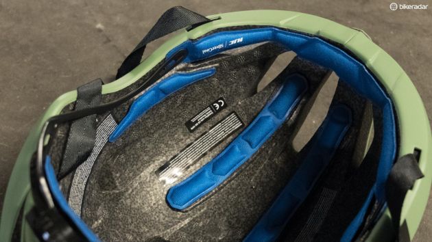 Inside, the Furion has replaceable anti-bacterial padding