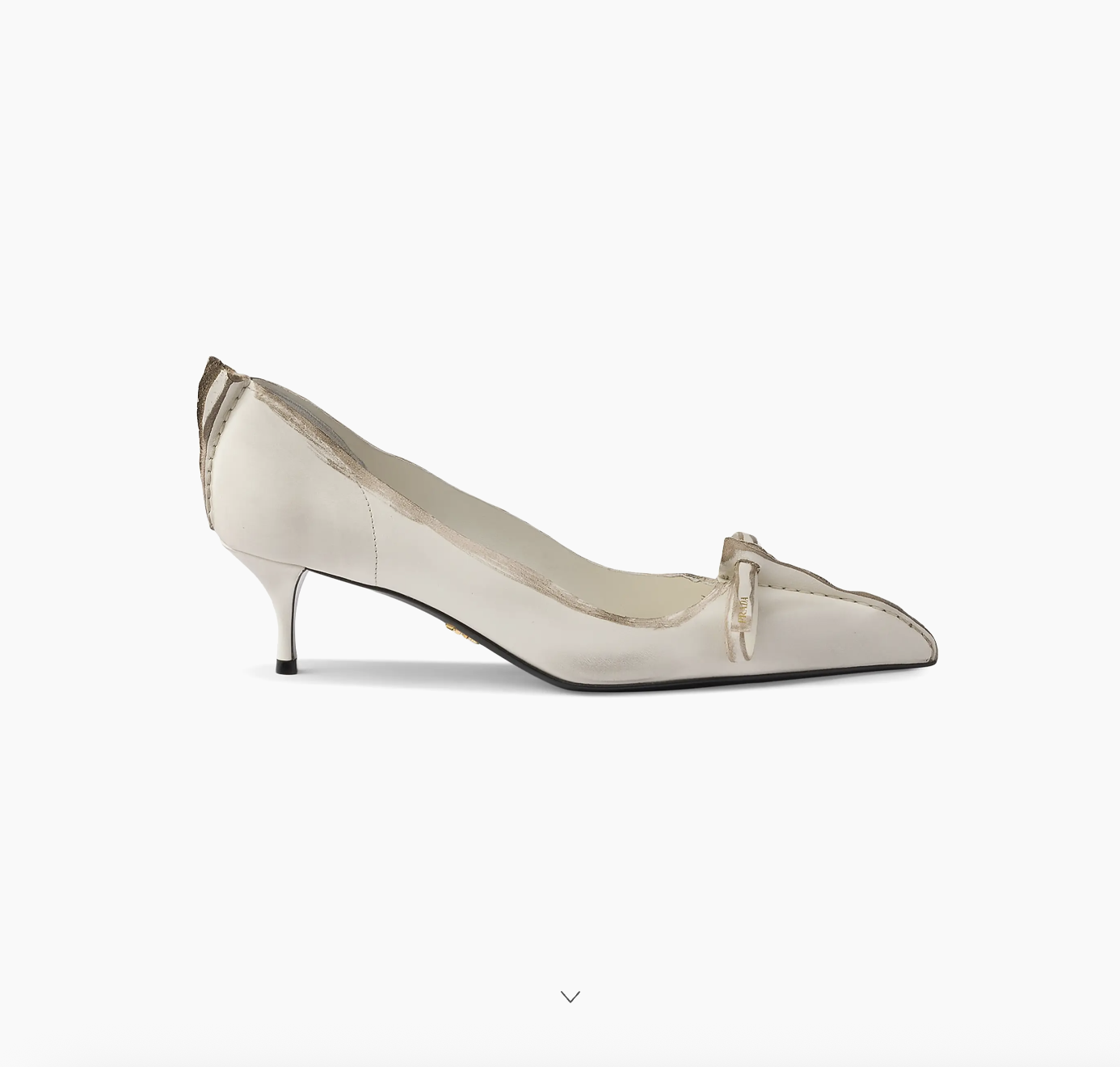 Antiqued Leather Pumps