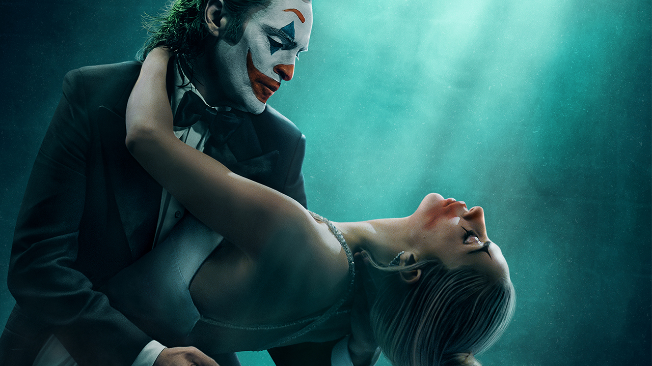 Joker and Harleen Quinzel dance in a promo image for Joker: Folie a Deux