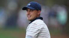 Ludvig Aberg watches on at the Players Championship at TPC Sawgrass