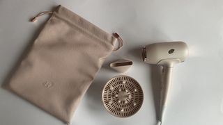 T3 AFAR hairdryer with luxury travel pouch and nozzle