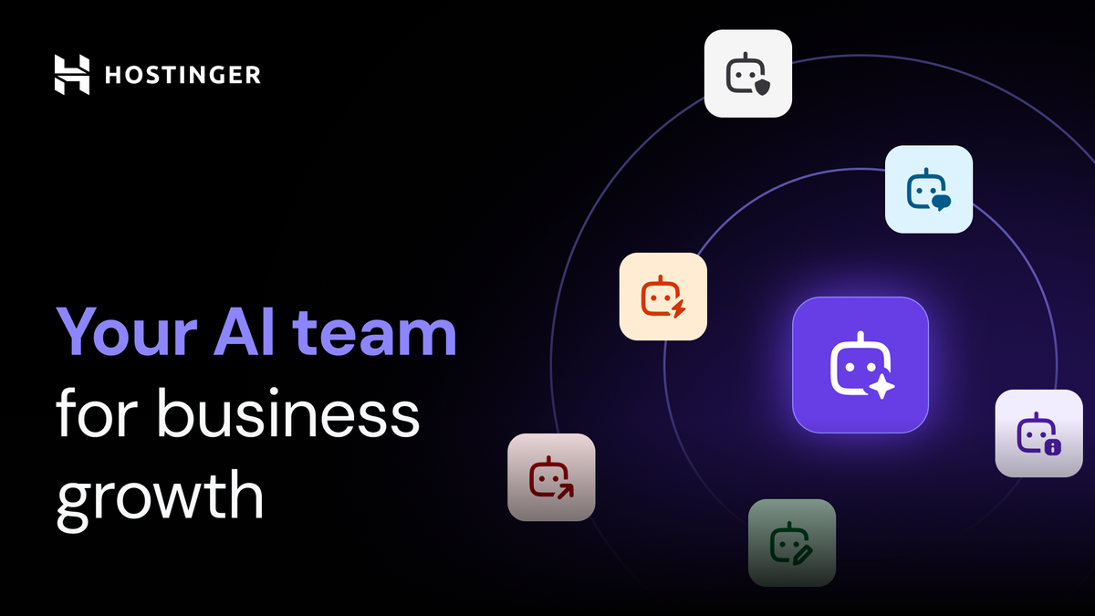 'Experts' to rent for $1 per month: Hostinger debuts 7-person AI team to help SMBs save thousands on consultant fees