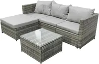 Cozybrite Garden Corner Sofa Rattan Furniture Set Cozybrite Garden Corner Sofa Rattan Furniture Set