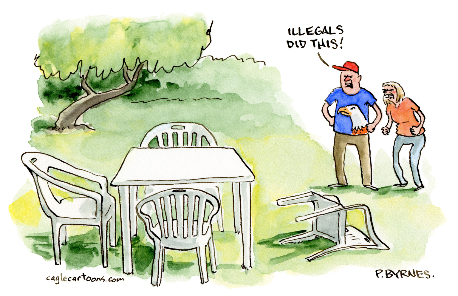 Political Cartoon