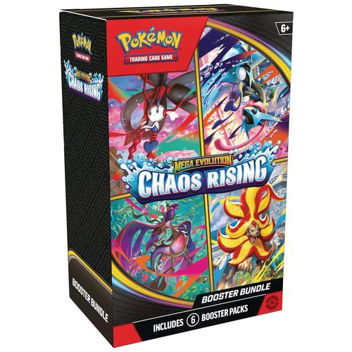 Pokemon TCG: Mega Evolution - Chaos Rising Booster Bundle
