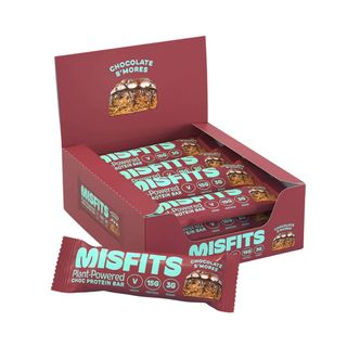 Misfits chocolate s'mores protein bars