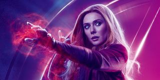 Elizabeth Olsen as Scarlet Witch in Avengers: Infinity War