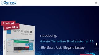 Screenshot of Genie9 Timeline