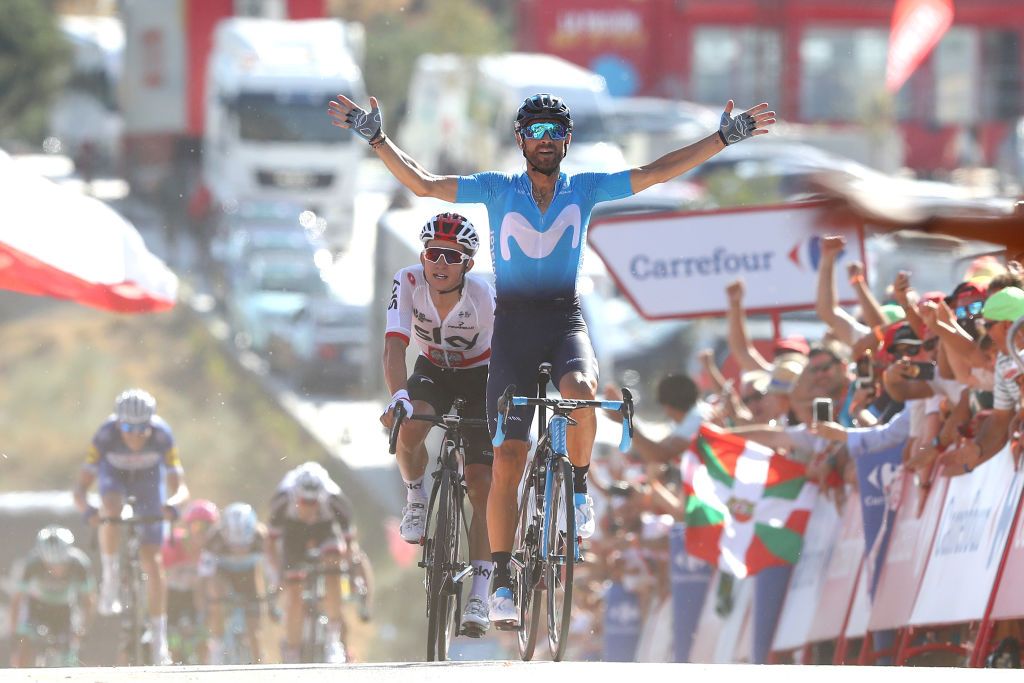 Vuelta a España: Valverde wins stage 2