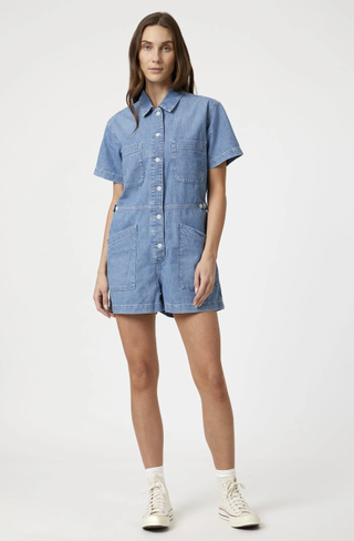 Noreen Denim Romper